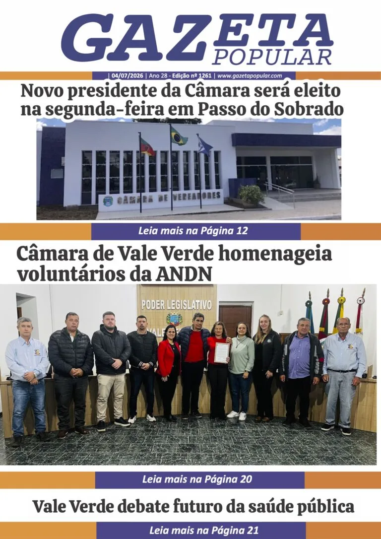 Edição de 4 de Julho de 2026
