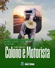 Colono e Motorista – Prefeitura de Vale Verde