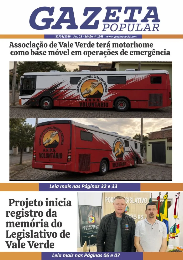 Edição de 22 de Agosto de 2026