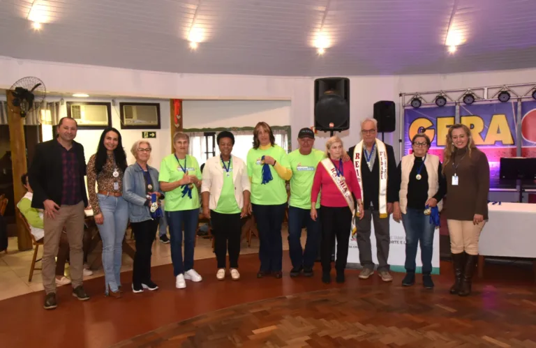 17ª edição dos Jogos Municipais da Pessoa Idosa encerra com grande festa