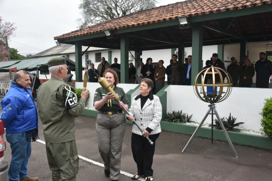 Chegada do Fogo Simbólico dá início às comemorações da Semana da Pátria