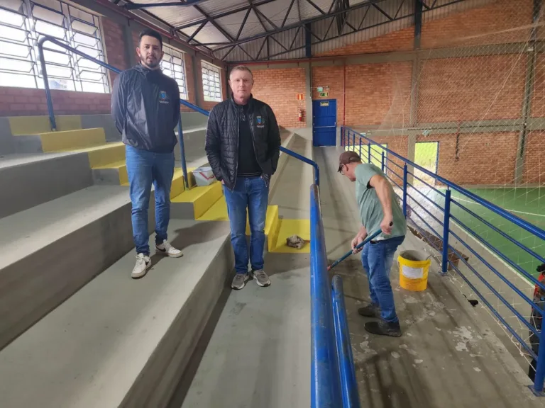 Ginásio Olívia Kappel recebe melhorias para abertura do Municipal de Futsal