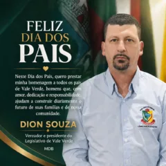 Homenagem ao dia dos Pais