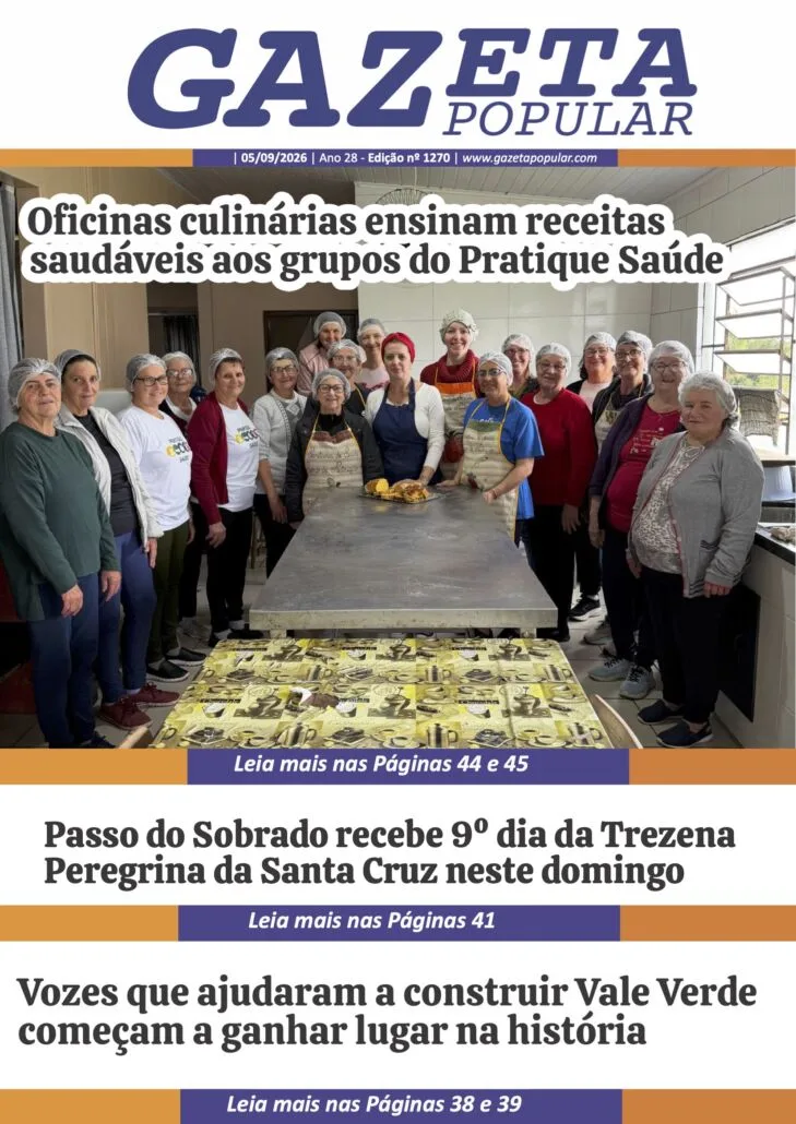 Capa de Gazeta Popular — Edição 1270 — 05 de setembro de 2026