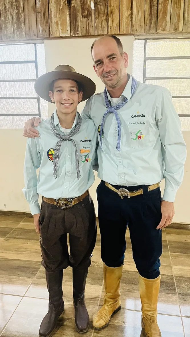 Aos 13 anos, Augusto Jänisch transforma tradição familiar em trajetória de conquistas 