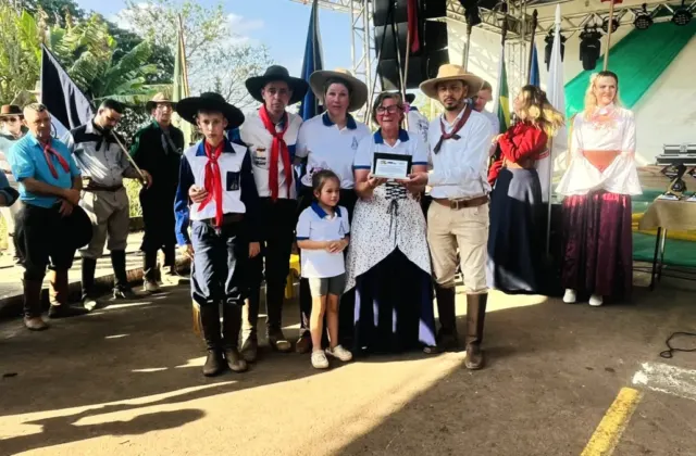 João Orlando Severo Algayer é homenageado em memória na Semana Farroupilha de Vale Verde