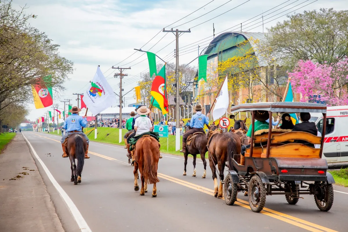 Desfile Farroupilha será neste domingo em Venâncio Aires