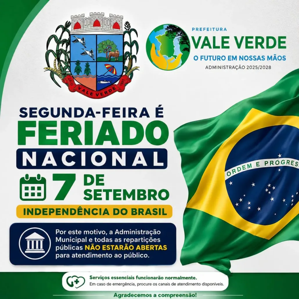Informativo do Executivo de Vale Verde