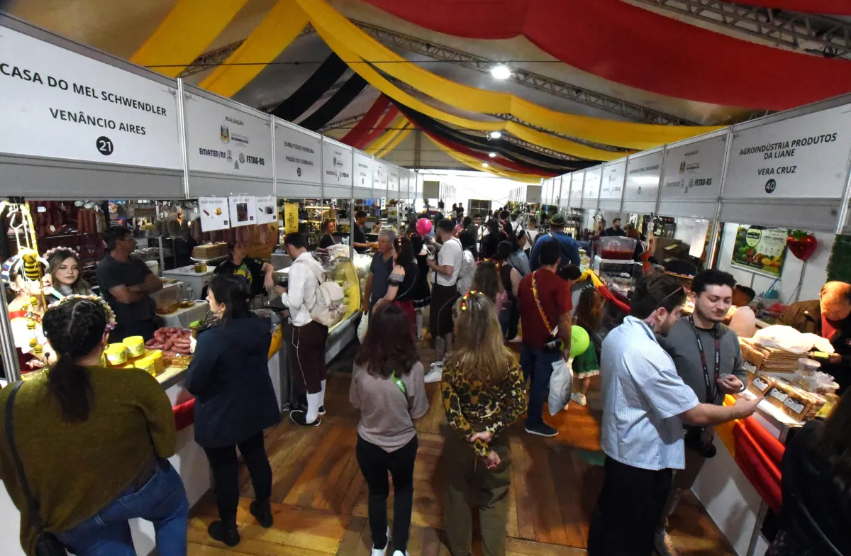 Agricultura familiar vende quase R$ 1 milhão na 41ª Oktoberfest
