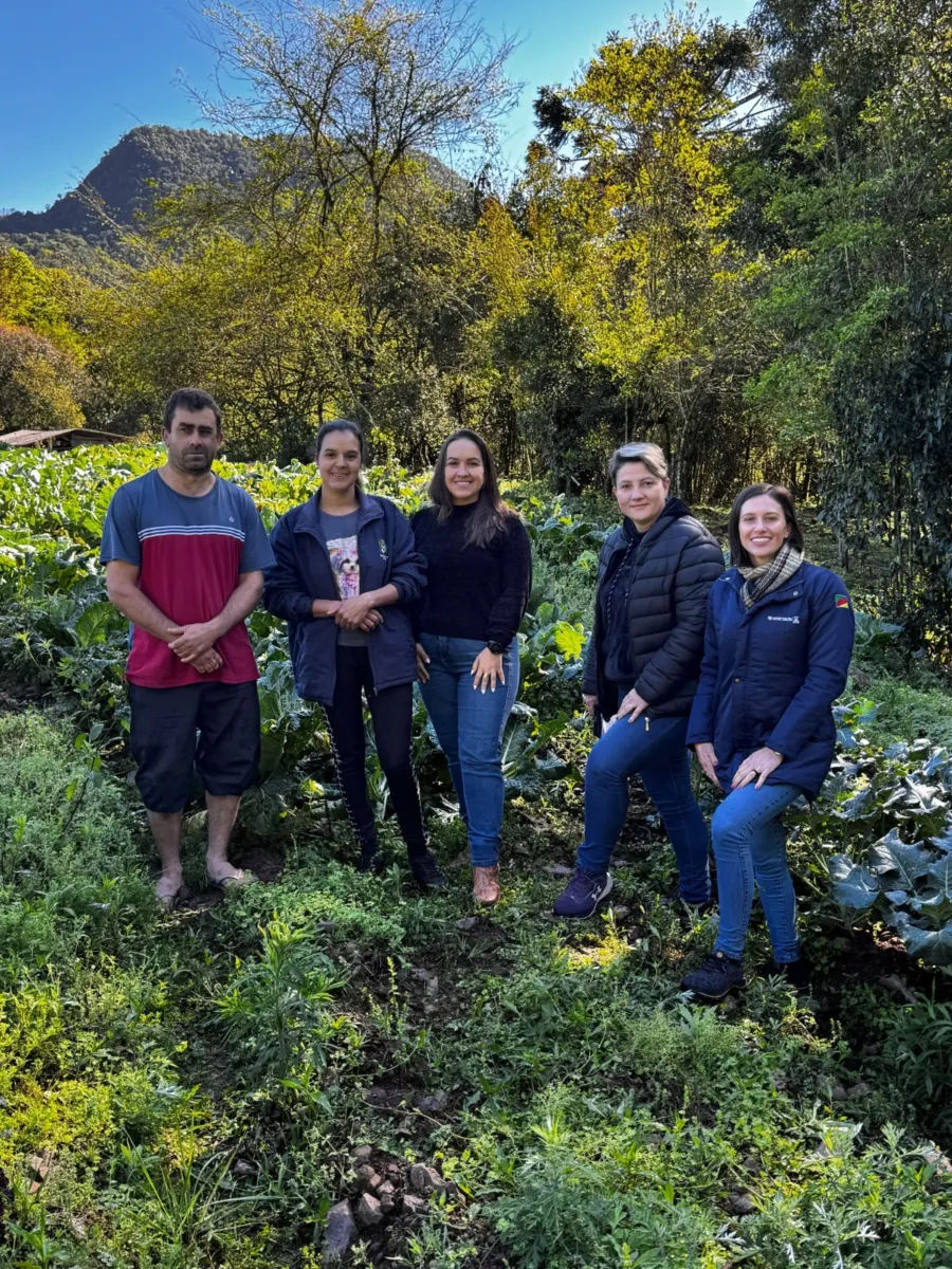 Conselho de Alimentação Escolar visita agricultores e escolas para acompanhar qualidade dos alimentos